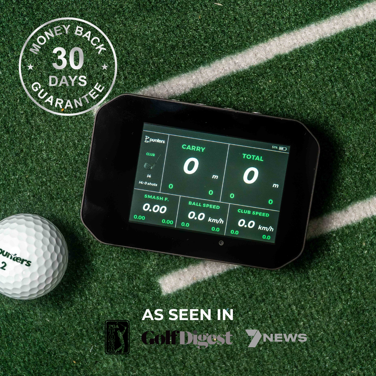 Punters Launch Monitor